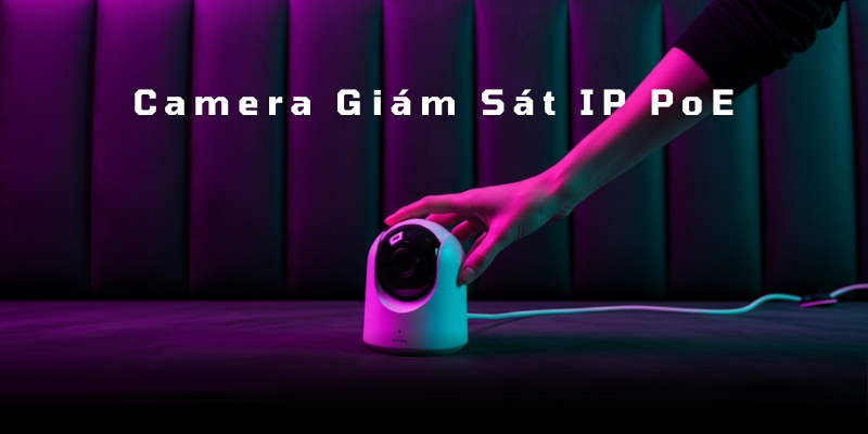 Camera Giám Sát IP PoE là gì? So sánh với Camera IP Wifi