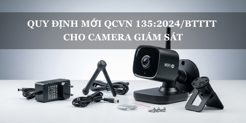 Quy Định Mới QCVN 135:2024/BTTTT Cho Camera Giám Sát