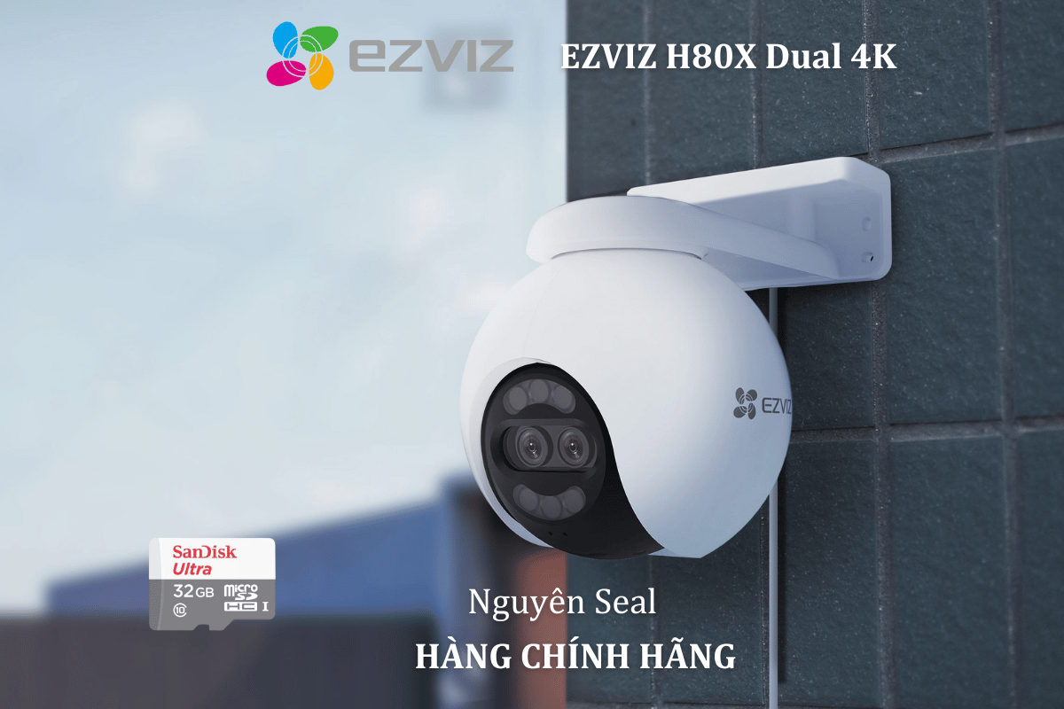 Camera Wifi 10MP EZVIZ H80X 2 ống kính Dual 4K(8MP+2MP)-5