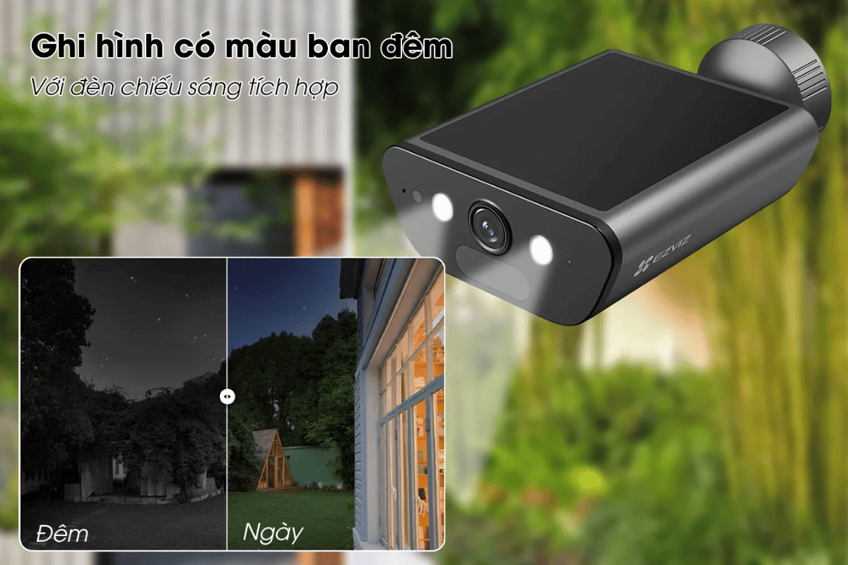 Camera Wifi EZVIZ EB5 4K 8MP Dùng Pin Ngoài Trời Giám Sát An Ninh Cao Cấp-2