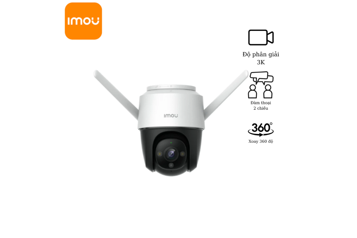 Camera Wifi Imou 4MP S41FP | Quad HD 2K+ | Ban đêm có màu - Ngoài Trời