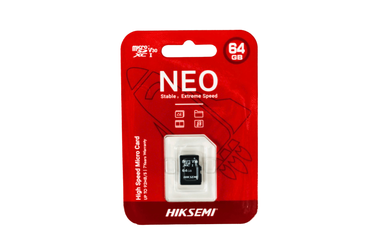 Thẻ Nhớ 64GB HIKSEMI NEO C1 Đỏ – Hộp 50 Thẻ – Bảo Hành Trọn Đời