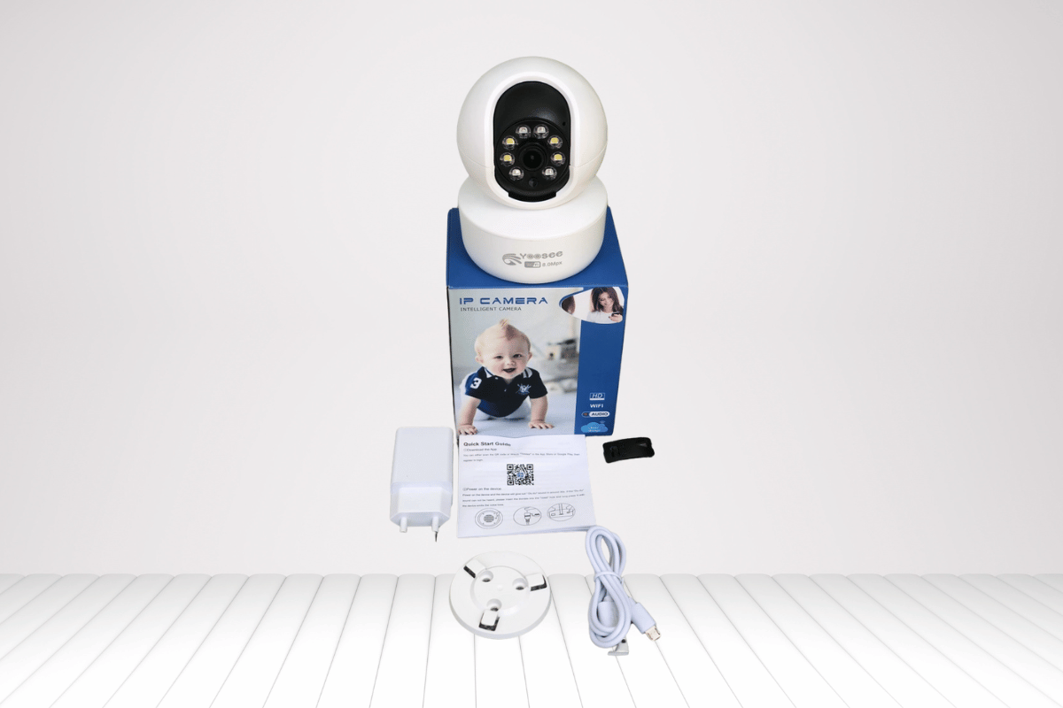 Camera IP wifi 360 độ 8MP YOOSEE C6N PRO(Hàng nhập khẩu | Có màu ban đêm)-3