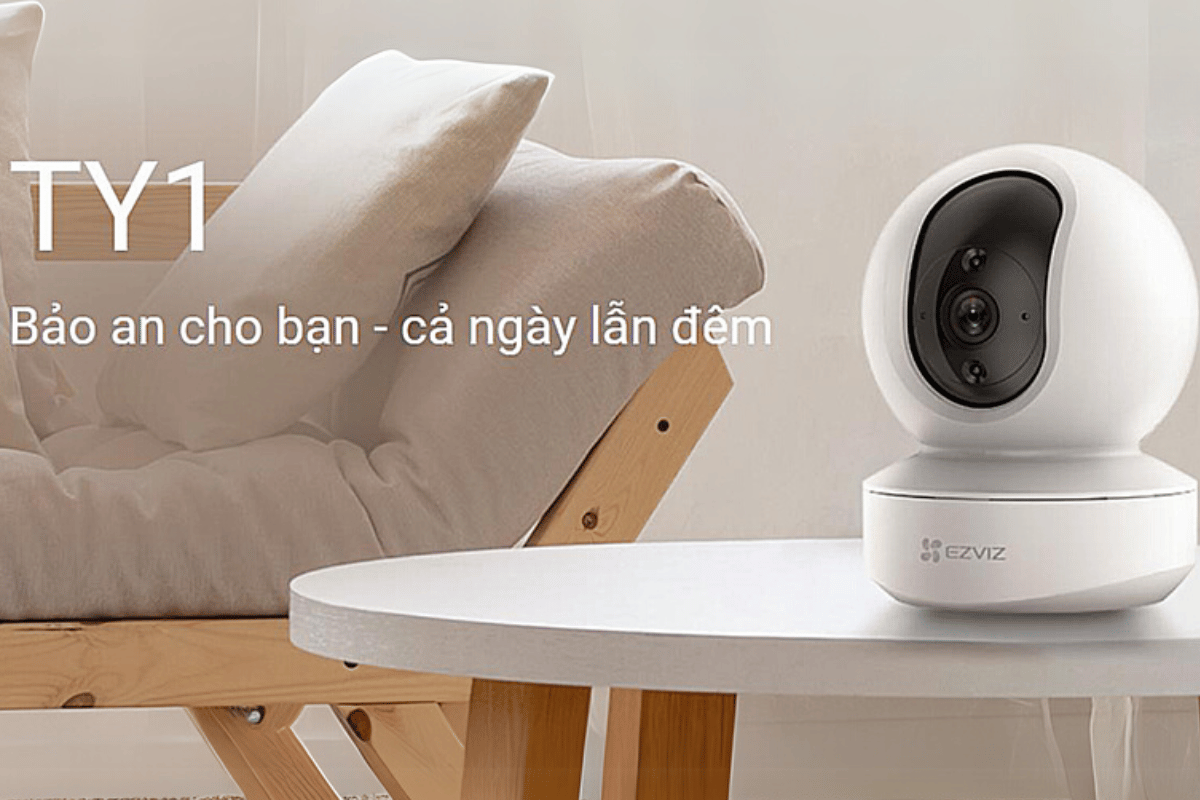 Camera IP Wifi quay quét thông minh EZVIZ TY1 2MP-1