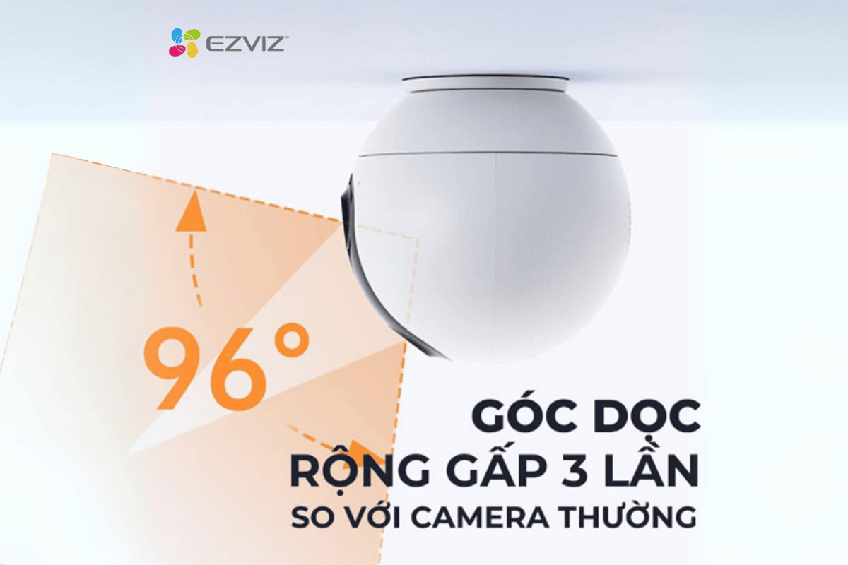 Camera Ezviz C60p Dual Mix ống kính kép – Góc Nhìn Siêu Rộng - Trong nhà-1
