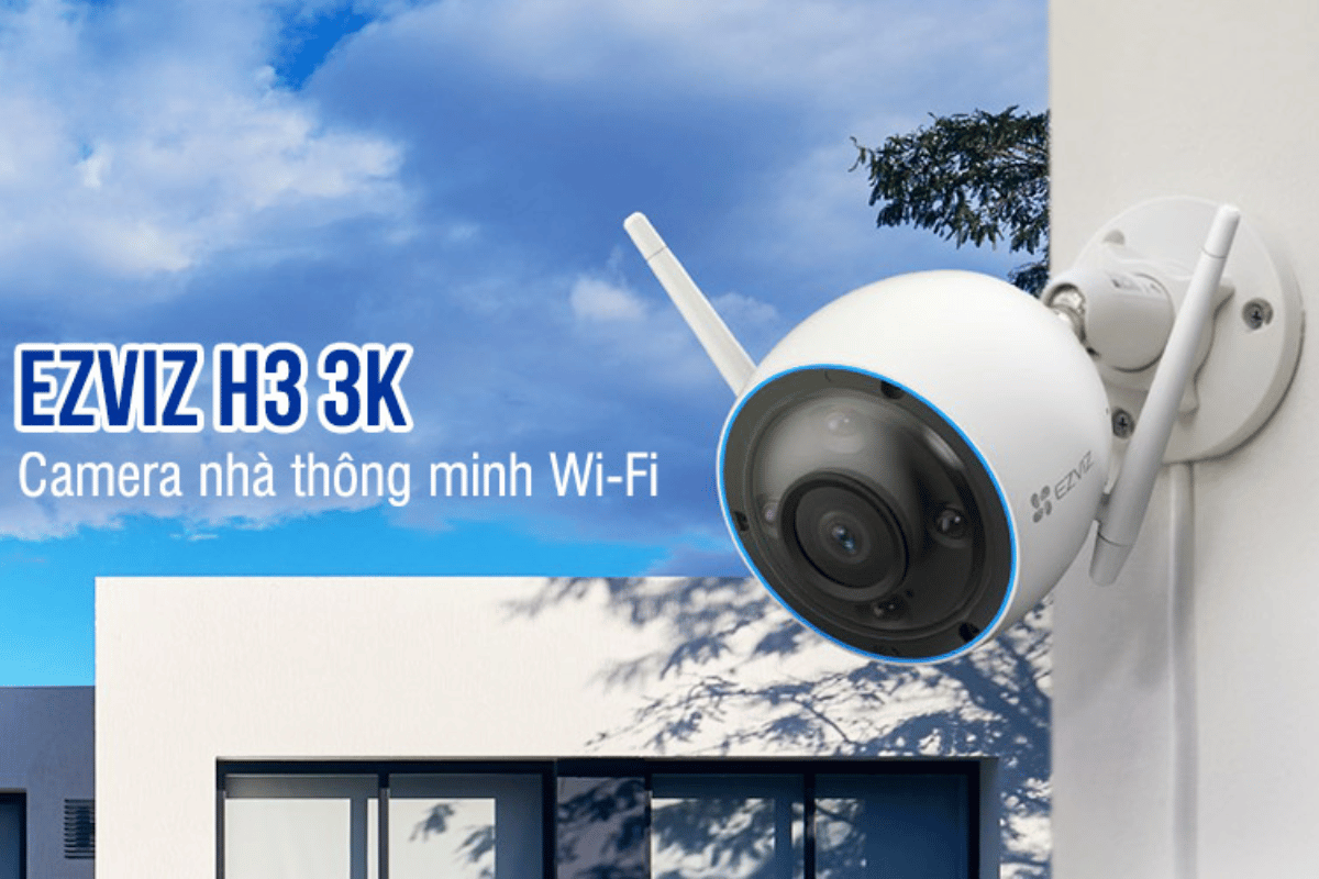 Camera Wi-Fi EZVIZ H3 3K – Giám sát an ninh chuẩn 3K, kết nối không dây-1