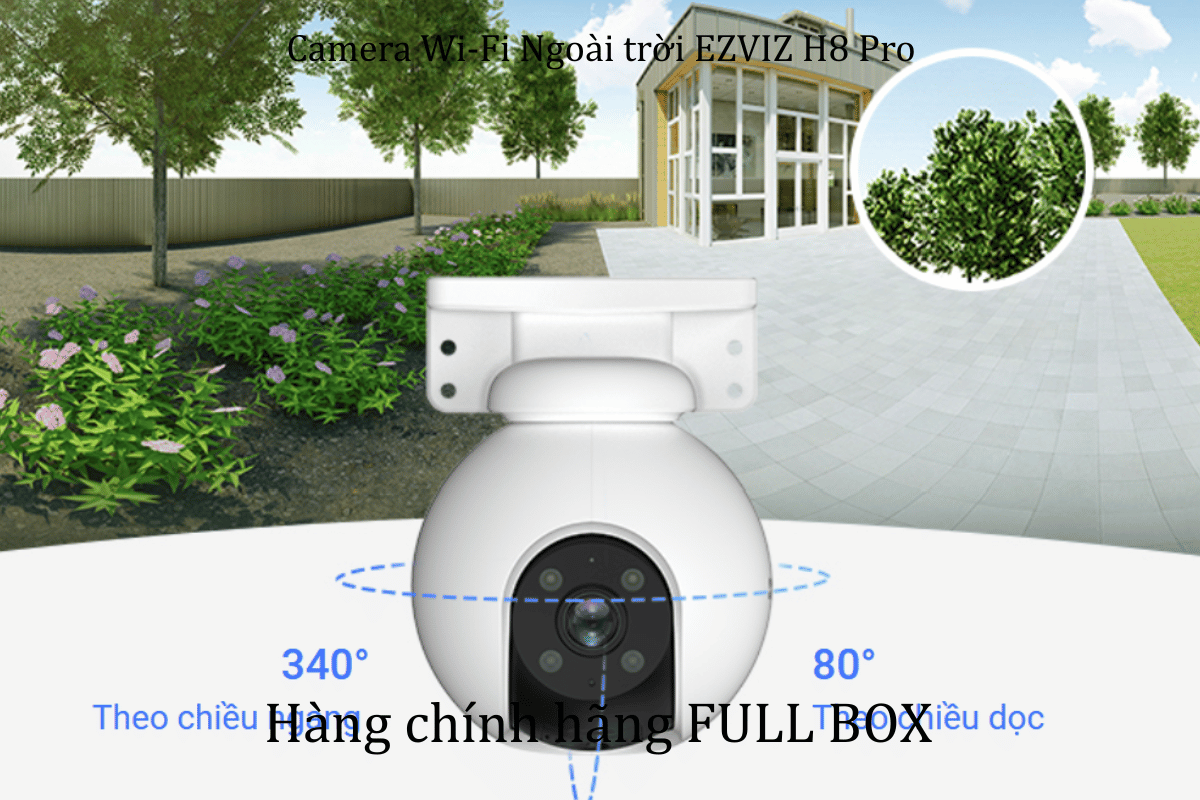Camera Wi-Fi Ngoài trời EZVIZ H8 Pro 3MP 2K – Hàng chính hãng-4