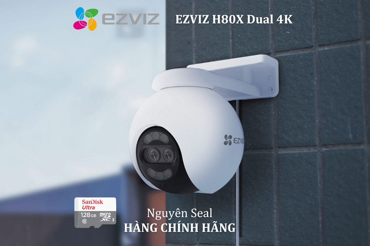 Camera Wifi 10MP EZVIZ H80X 2 ống kính Dual 4K(8MP+2MP)-7