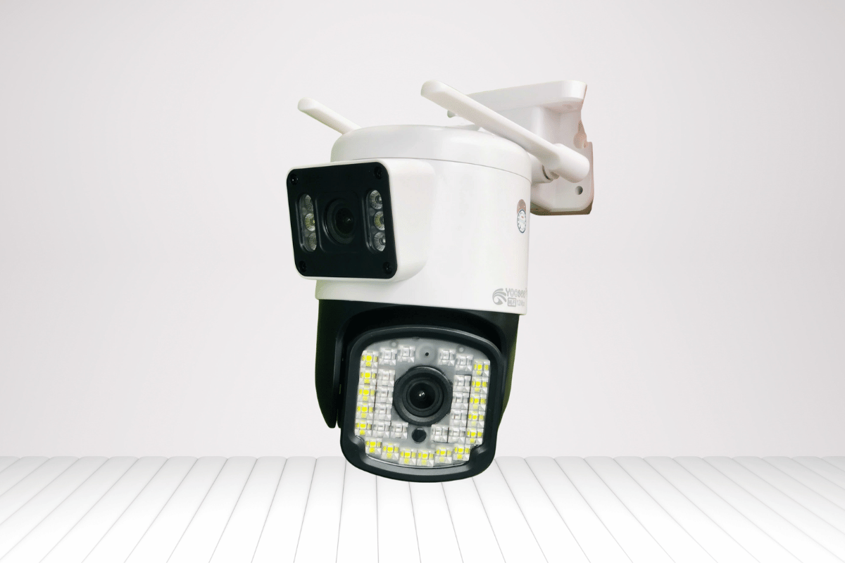 Camera Wifi 12MP 4K Yoosee F36D-White / Black | Ngoài trời | 2 ống kính 2 khung hình-7