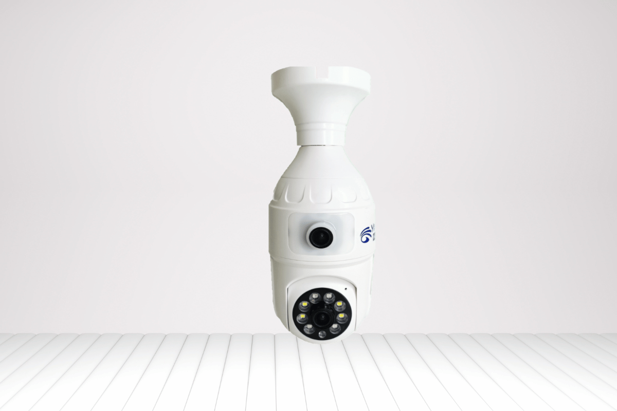 Camera Wifi BÓNG ĐÈN 2 MẮT YOOSEE QS211 - lắp trực tiếp vào chui E27 có sẵn ở nhà, có màu ban đêm-1