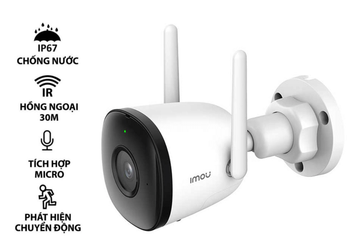 Camera wifi cố định 2MP IMOU F22P | Full HD 1080P - Ngoài Trời-1
