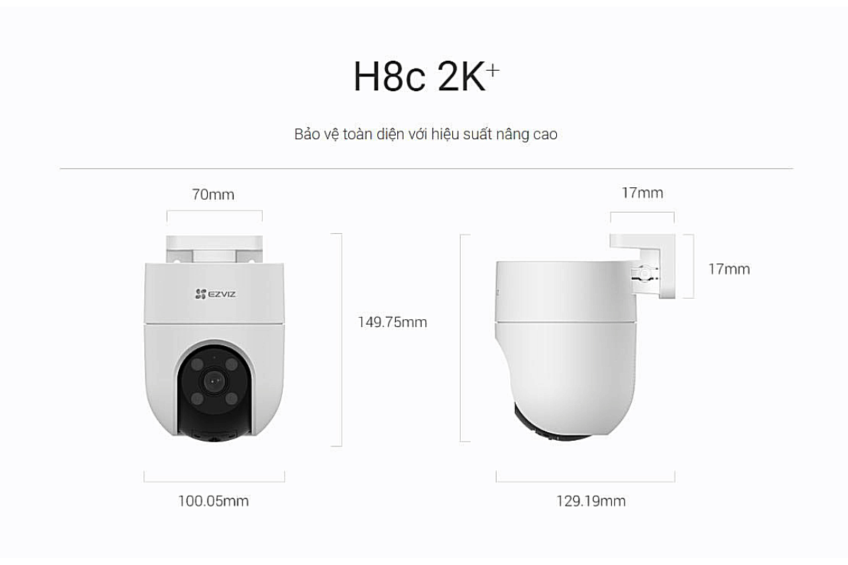 Camera WiFi EZVIZ H8C 2K+ 4MP – Giám Sát An Ninh Sắc Nét, Tích Hợp AI Thông Minh-1