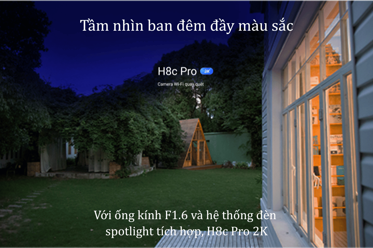 Camera Wifi EZVIZ H8C PRO 2K 3MP | 2K+ 4MP | 3K 5MP | Nhận dạng Người-3
