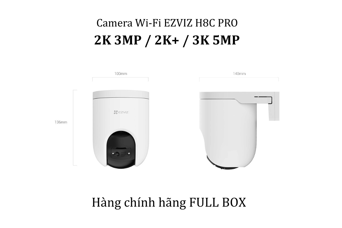 Camera Wifi EZVIZ H8C PRO 2K 3MP | 2K+ 4MP | 3K 5MP | Nhận dạng Người-4