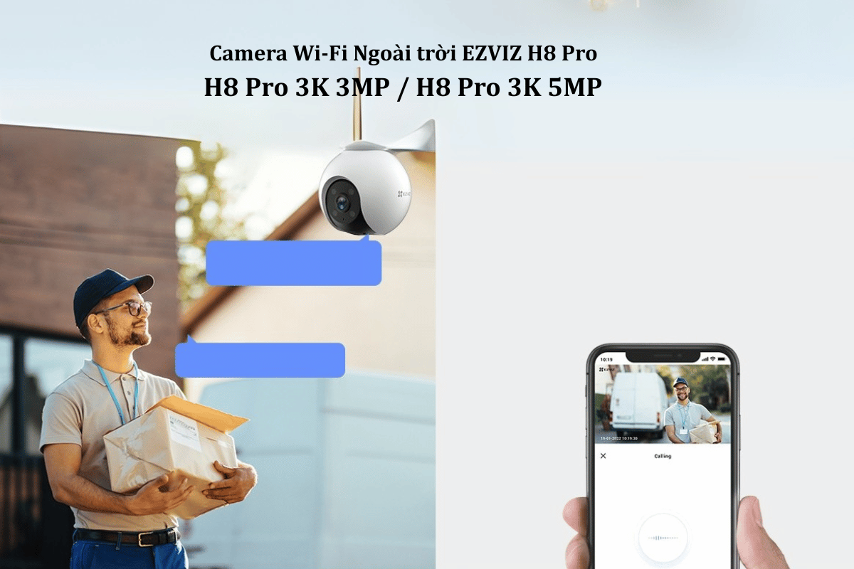Camera Wifi EZVIZ H8C PRO 2K 3MP | 2K+ 4MP | 3K 5MP | Nhận dạng Người-5