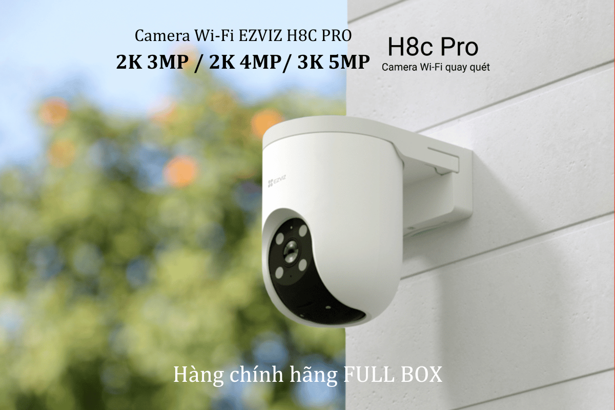 Camera Wifi EZVIZ H8C PRO 2K 3MP | 2K+ 4MP | 3K 5MP | Nhận dạng Người-8