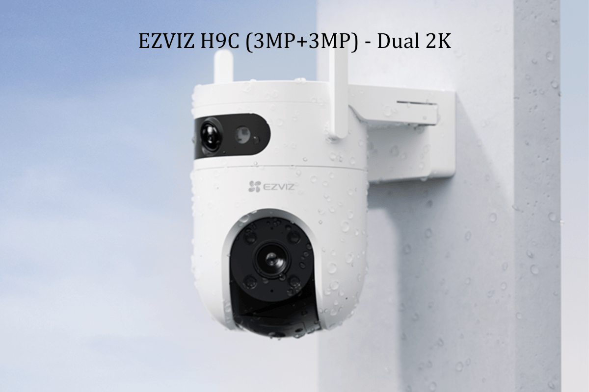 Camera Wifi EZVIZ H9C 2K- 3MP+3MP | 3K 5MP+5MP Dual 2 mắt camera 2 khung-2