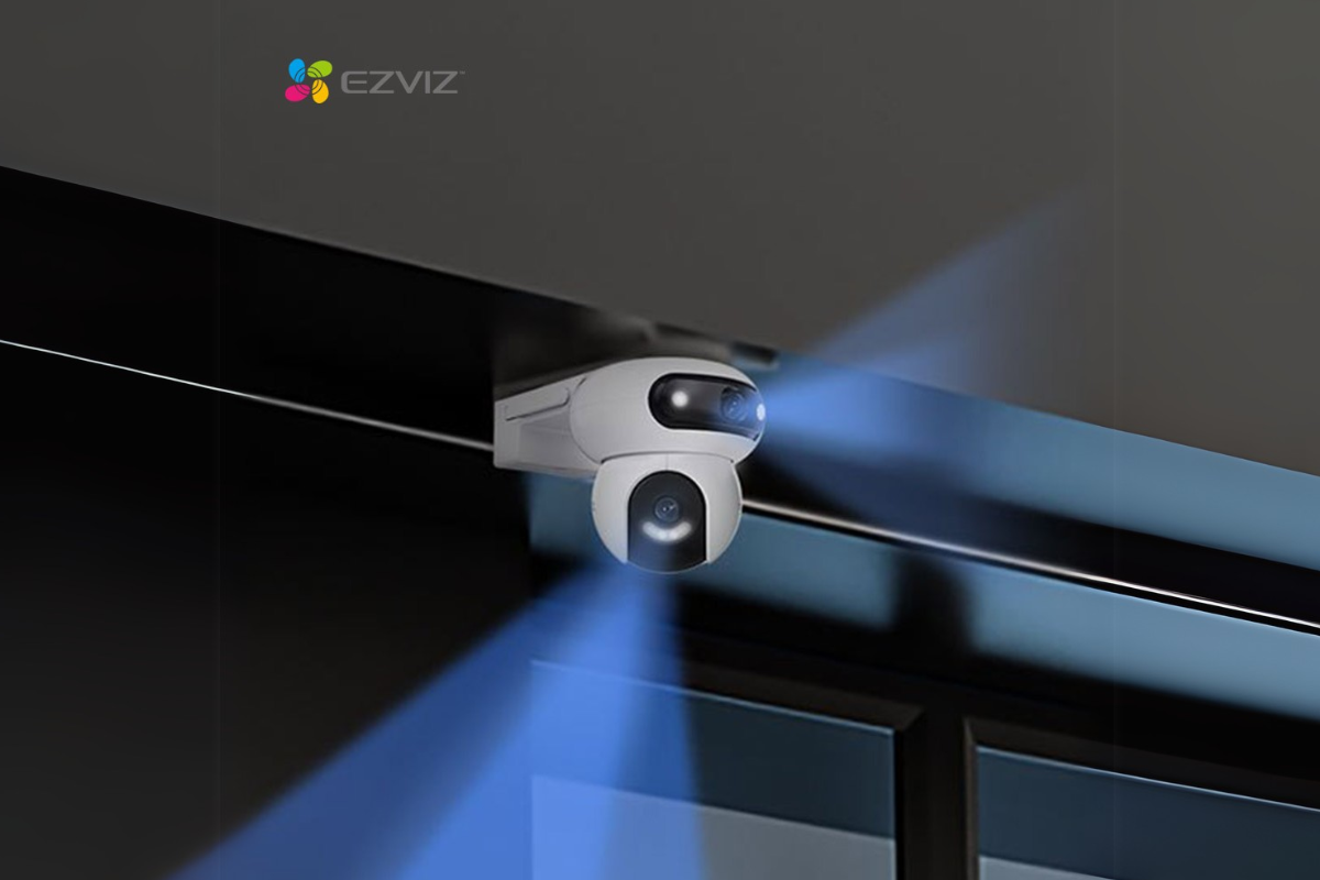 Camera EZVIZ H90 2K+ 8MP 2 Mắt Xoay 360 Độ Ngoài Trời-1