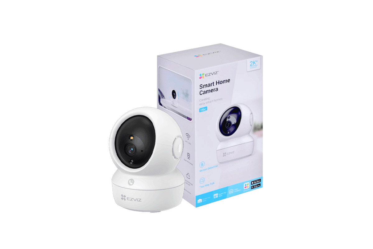​Camera EZVIZ H6C Pro 3K 5MP Quay Quét 360° Đàm Thoại 2 Chiều, Ban Đêm Có Màu​-1